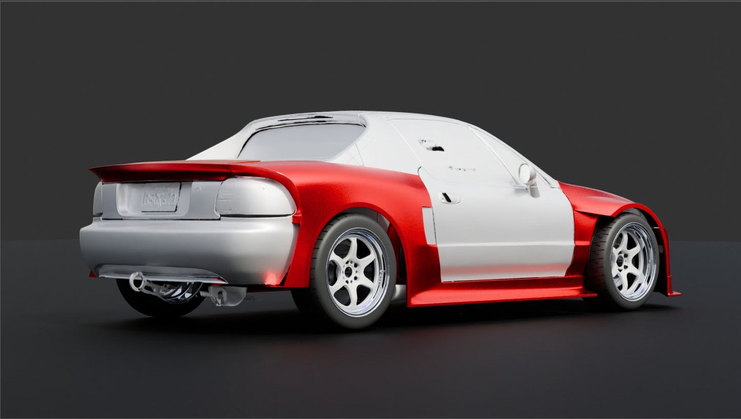 (SPECIAL-ORDER) Touring Car Widebody - Honda Civic CR-X Del Sol (92-98)