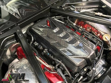 [JPMCarbon] Dry Carbon Engine Cover Fits For 2020-2025 Chevrolet Corvette C8 Only