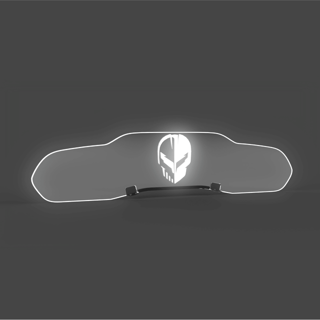 WindRestrictor® C8 Coupe Rear Add On Glow Plate