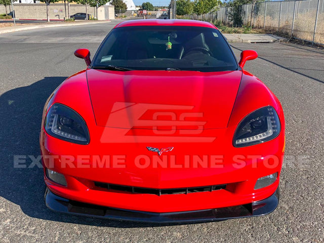 Corvette C6 Base Extended Front Splitter Lip | ZR1 Conversion Package