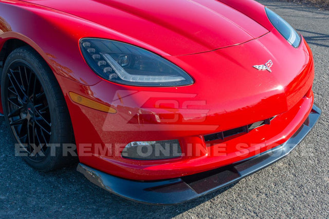 Corvette C6 Base Extended Front Splitter Lip | ZR1 Conversion Package