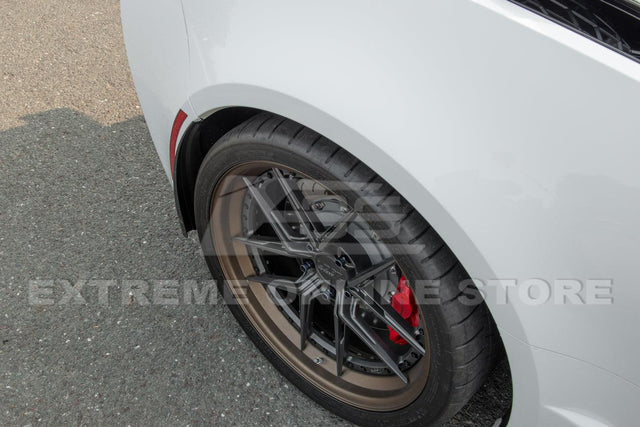 Corvette C7 Extended Rear Splash Guards Mud Flaps