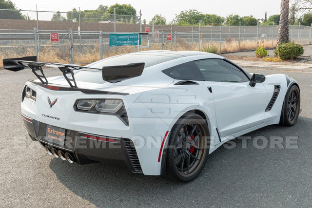 Corvette C7 Extended Rear Splash Guards Mud Flaps