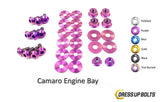 Chevrolet Camaro (2010-2015) Titanium Dress Up Bolts Engine Bay Kit