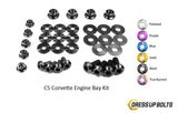 Chevrolet C5 Corvette & Z06 (1997-2004) Titanium Dress Up Bolts Engine Bay Kit