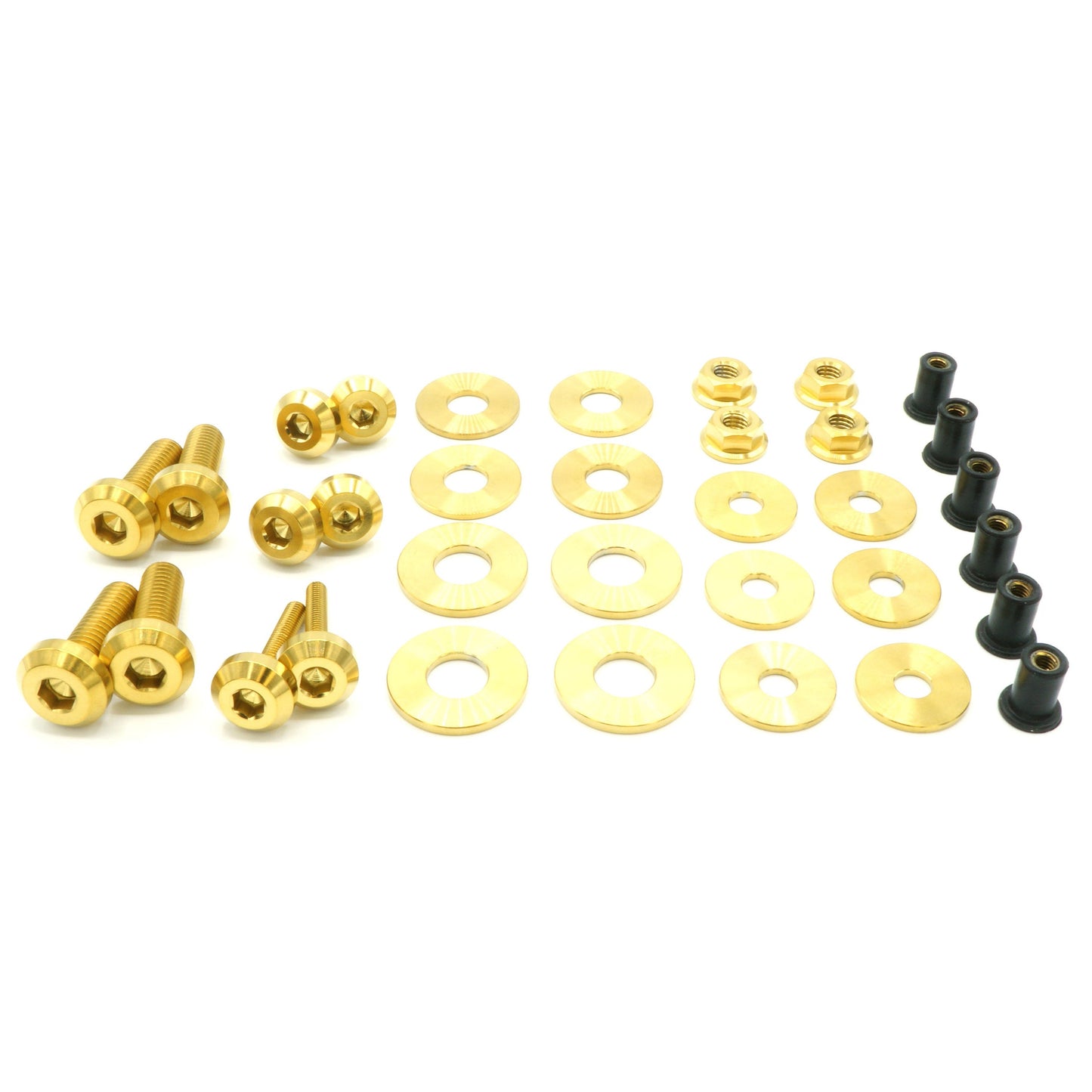 Stage 2 Titanium Hardware Trunk Kit - Chevrolet Camaro (2016-2024)