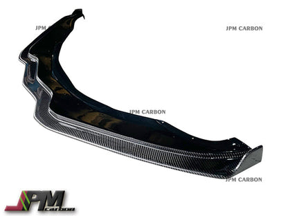 [JPMCarbon] DP Style Carbon Fiber Front Bumper Add-on Lip Fits For 2014-2019 Chevrolet Corvette C7 Z06 Stingray