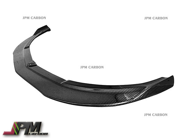 RZ Style Carbon Fiber Front Bumper Add-on Lip Fit For 2013-2016 Mercedes-Benz W117 Pre-facelift CLA-Class with AMG Sport Package & CLA45 Only