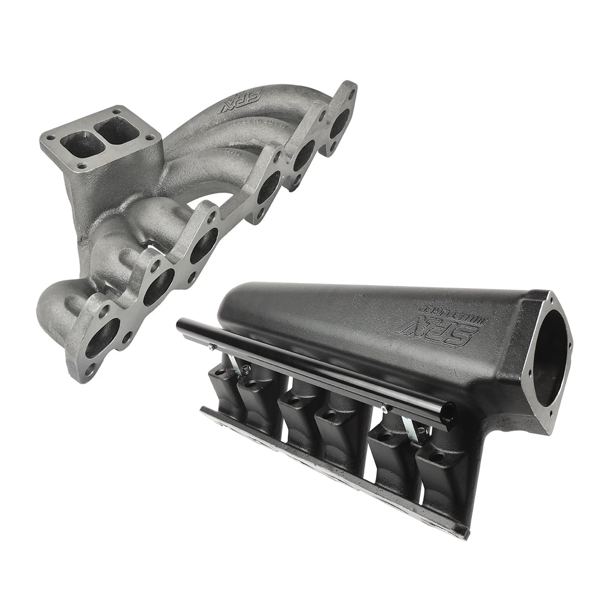 For 2JZ-GTE TOP MOUNT TWIN SCROLL TURBO MANIFOLD + INTAKE MANIFOLD