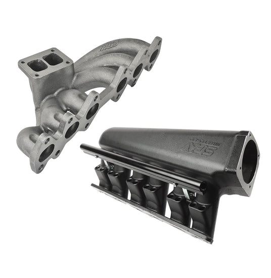 For 2JZ-GTE TOP MOUNT TWIN SCROLL TURBO MANIFOLD + INTAKE MANIFOLD