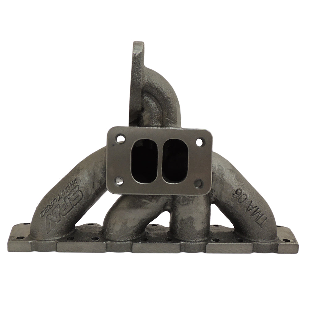 VW MKIV GTI T3 Twin Scroll Top Mount Flange Turbocharger Exhaust Manifold + Cast Aluminum Intake Manifold + High Performance Camshaft set