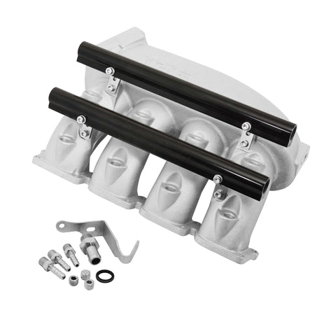 VW MKIV GTI T3 Twin Scroll Top Mount Flange Turbocharger Exhaust Manifold + Cast Aluminum Intake Manifold + High Performance Camshaft set
