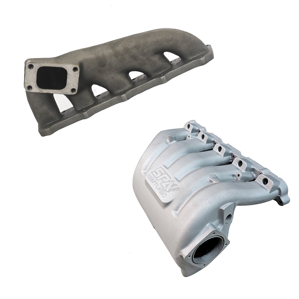 VW 5 cyl 2.5L 20v FSI T3 Turbo Exhaust Manifold + intake manifold