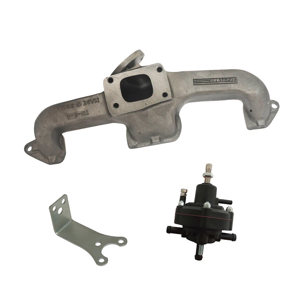 Chevy II 153 CID Vortec 3.0L T3 Turbo Exhaust Manifold + 0-30 PSI adjustable FMU