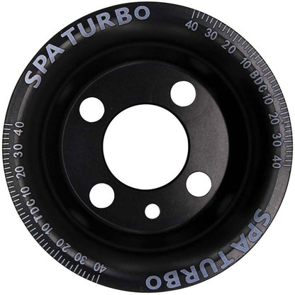 VW syncro Audi 80 90 100 4000 rabbit 1.8 8v underdrive Pulley - BLACK + VW 8V super light crank timing gear