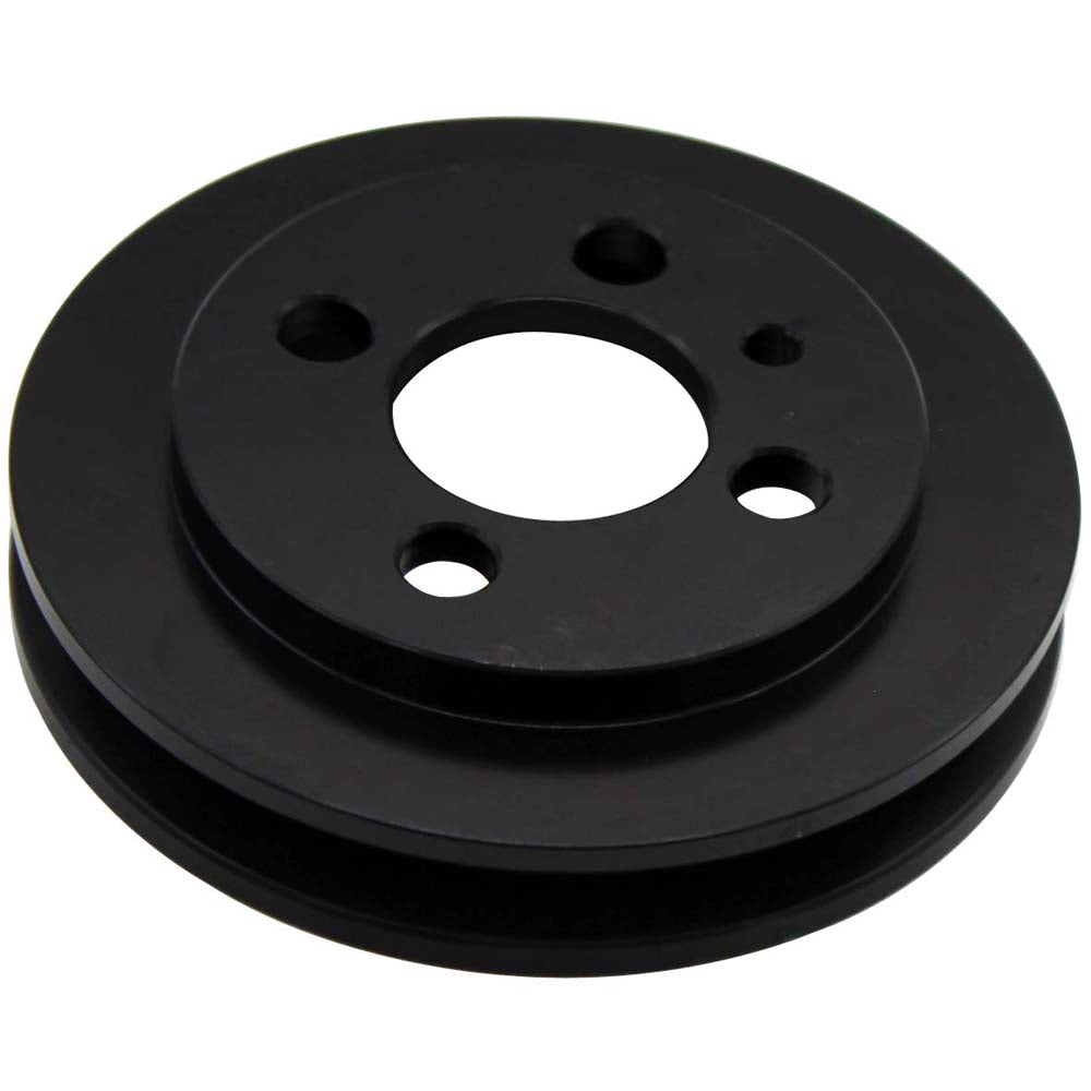 VW syncro Audi 80 90 100 4000 rabbit 1.8 8v underdrive Pulley - BLACK + VW 8V super light crank timing gear