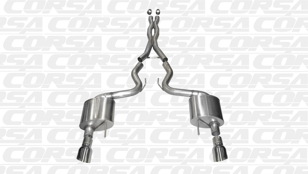 15- Mustang 5.0L Cat Back Exhaust System