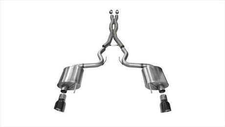 Corsa Performance - Exhaust Cat-Back - 3.0in Dual Rear Exit