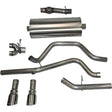 Corsa Performance - 14- GM P/U 1500 5.3L Cat Back Exhaust System