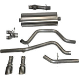 14- GM P/U 1500 5.3L Cat Back Exhaust System