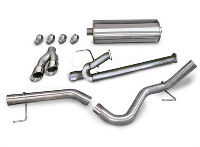 Corsa Performance - 11- Toyota Tundra 5.7L Cat Back Exhaust Kit