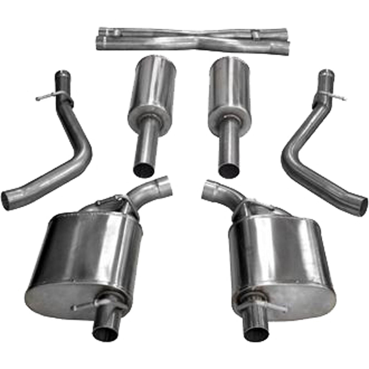 15- Charger 5.7L Xtreme Cat Back Exhaust Kit