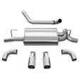 Corsa Performance - 18- Jeep JL 3.6L Axle Back Exhaust