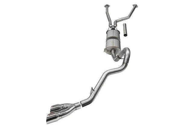 Corsa Performance - 22- Toyota Tundra 3.4L Cat Back Exhaust