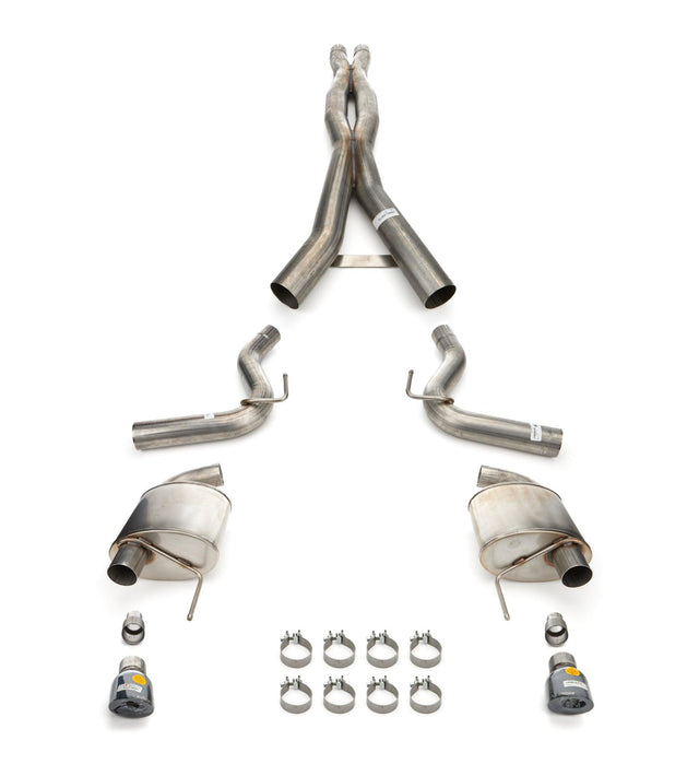 Corsa Performance - 24- Mustang 5.0L Cat Back Exhaust