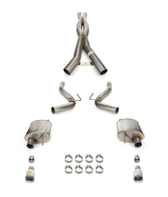 Corsa Performance - 24- Mustang 5.0L Cat Back Exhaust