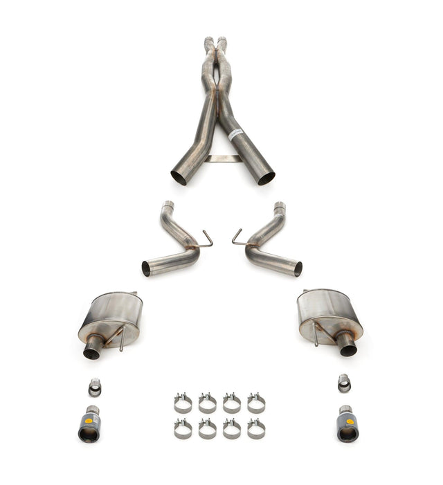 Corsa Performance - 24- Mustang 5.0L Cat Back Exhaust