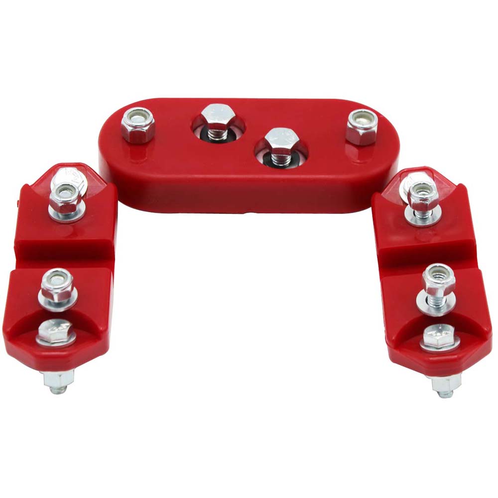 Urethane Red Motor Mount / Transmission Mount Kit Volkswagen T1 Bug Kg 1961-1972
