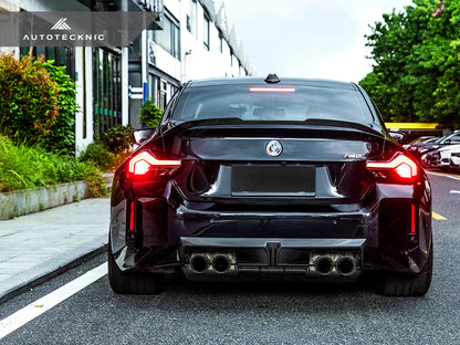 AutoTecknic Dry Carbon Circuit Sport Rear Diffuser - G87 M2