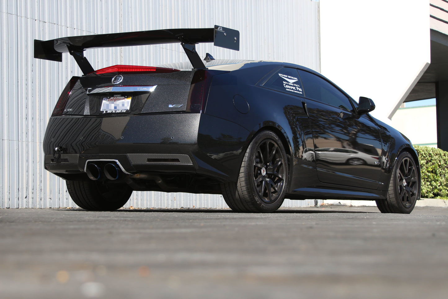 Cadillac CTS-V Coupe GTC-500 Carbon Fiber Adjustable Wing 2011-2015