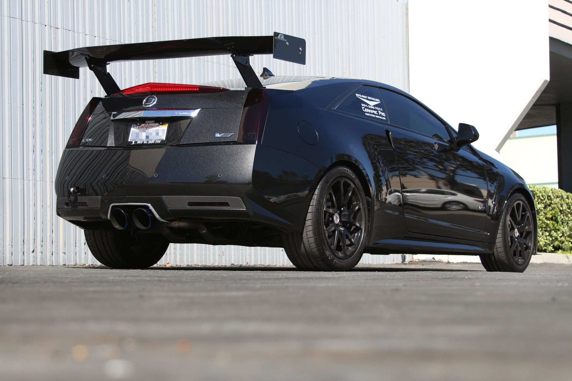 Cadillac CTS-V Coupe GTC-500 Carbon Fiber Adjustable Wing 2011-2015