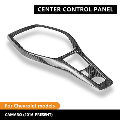 CAMARO 16-24 CENTER CONTROL PANEL CARBON FIBER COVER