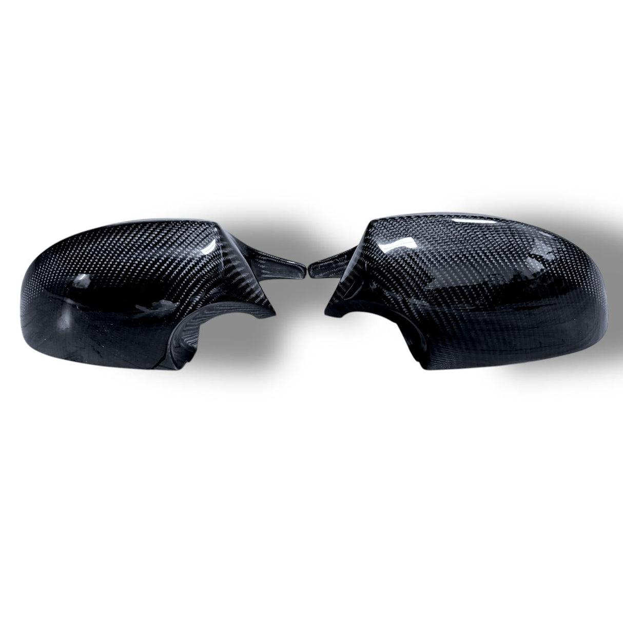 Carbon Fiber M Style Mirror Caps - BMW 2007-2010 PRE-LCI E9X M3 & 2011 E82 1M