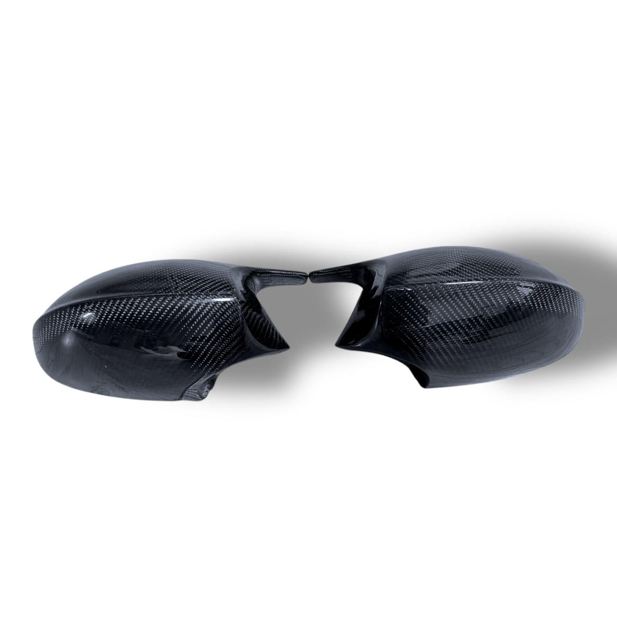 Carbon Fiber M Style Mirror Caps - BMW 2007-2010 PRE-LCI E9X M3 & 2011 E82 1M
