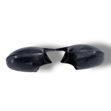 Carbon Fiber M Style Mirror Caps - BMW 2007-2010 PRE-LCI E9X M3 & 2011 E82 1M