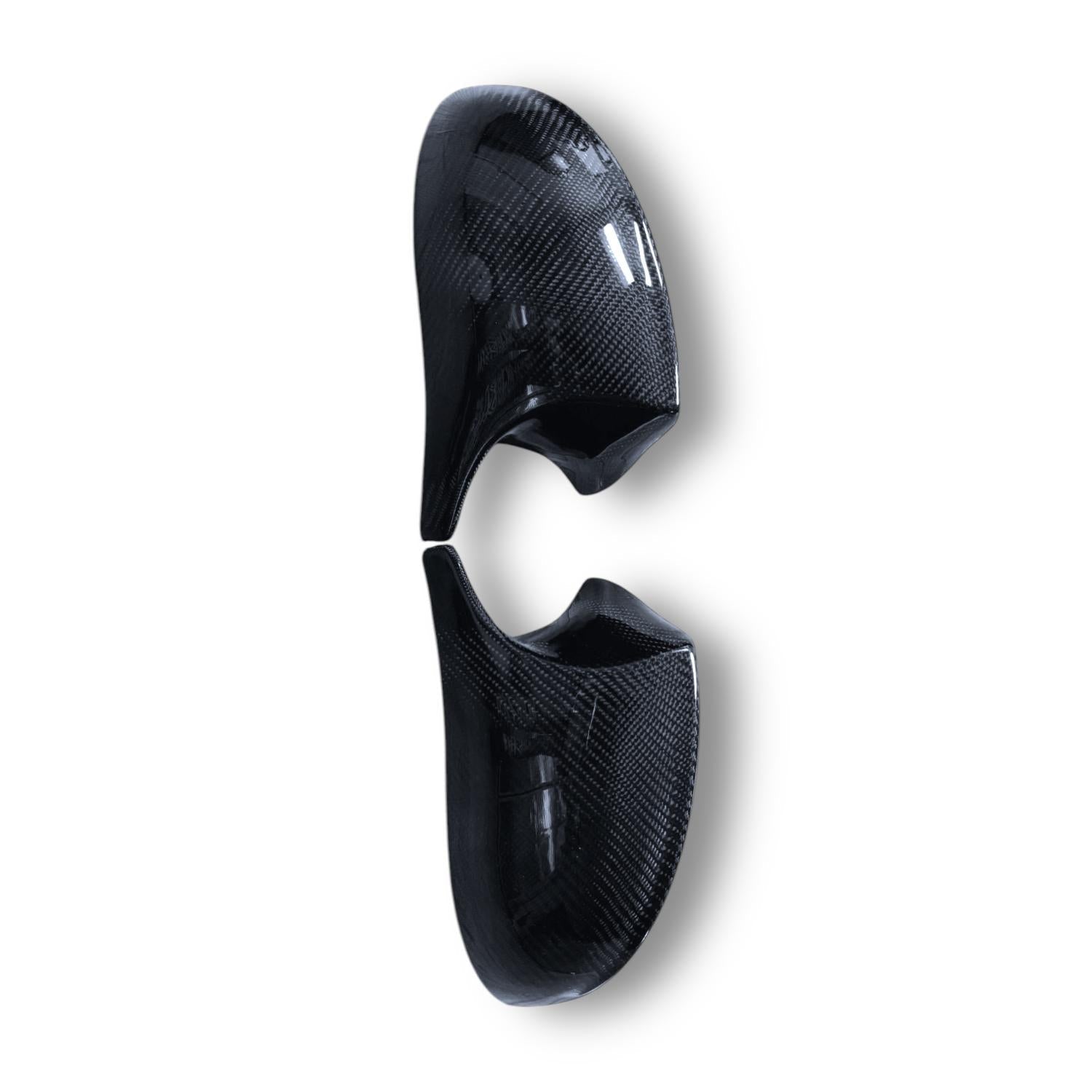 Carbon Fiber M Style Mirror Caps - BMW 2007-2010 PRE-LCI E9X M3 & 2011 E82 1M