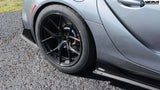 Verus Engineering Carbon Polyweave Side Splitter Kit | Mk5 Toyota Supra