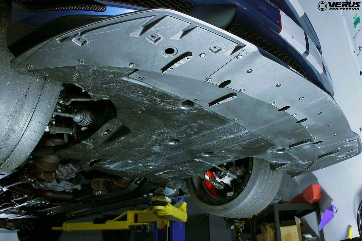 Verus Engineering Carbon Polyweave Splitter Grind Kit | Shelby GT350/GT350R
