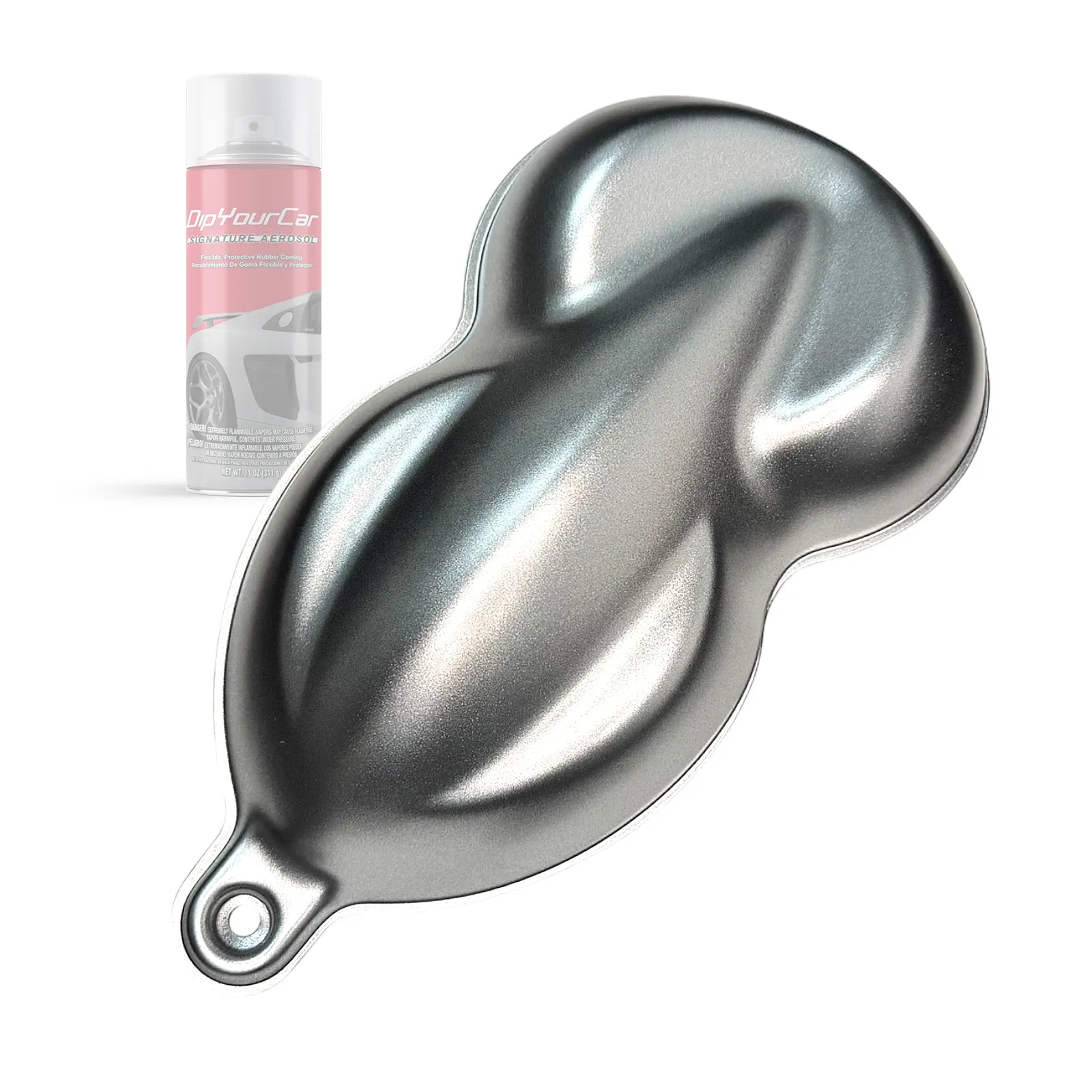 Carbon Silver TopCoat Aerosol