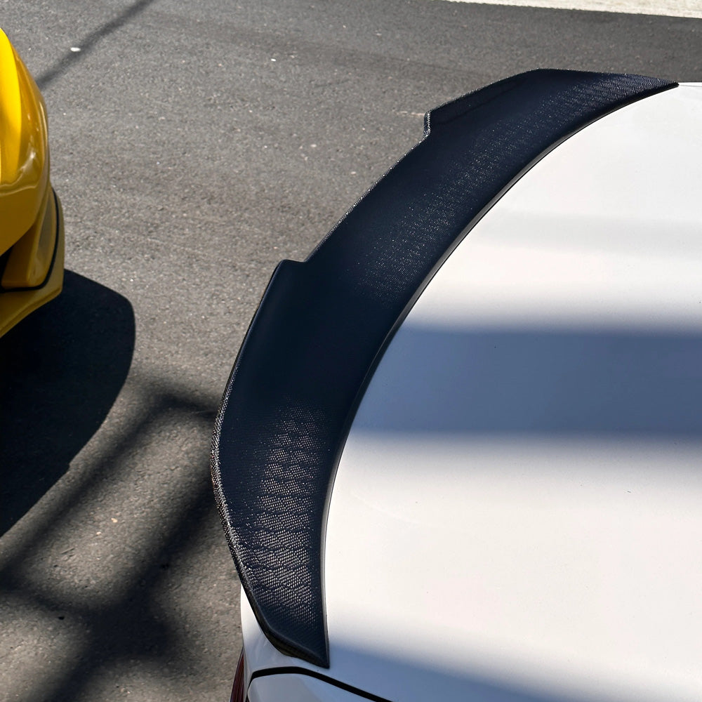 BMW F33/ F36/ F32 PSM Rear Spoiler - Honeycomb Carbon Fiber