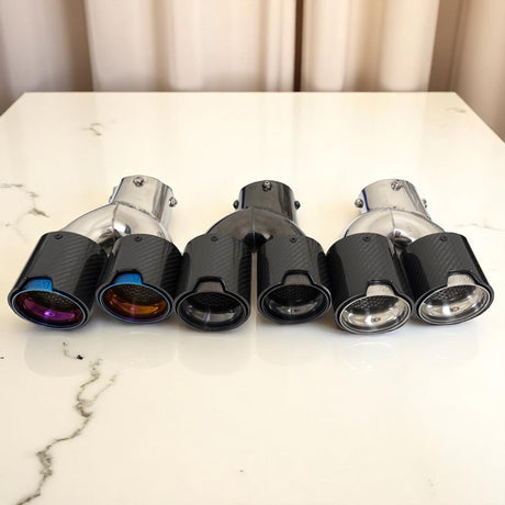 Carbon Fiber M Exhaust Tip For BMW G20 M340i, G42 M240i, G22 M440i
