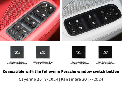 AutoTecknic Replacement Interior Window Switch Button - Porsche