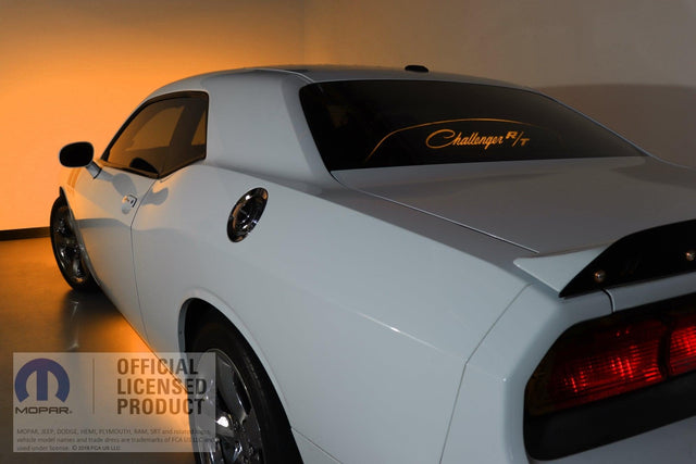 WindRestrictor® 2008-Up Dodge Challenger Rear Add On Glow Plate