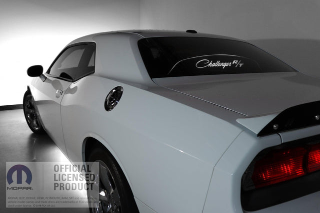 WindRestrictor® 2008-Up Dodge Challenger Rear Add On Glow Plate