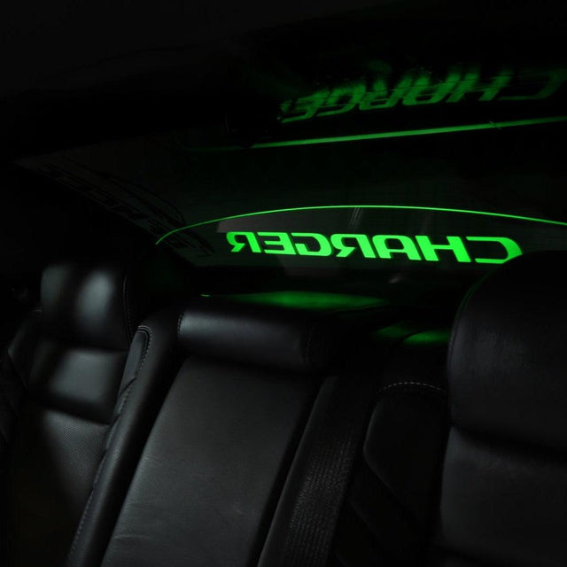 WindRestrictor® 2006-Up Dodge Charger Rear Add On Glow Plate