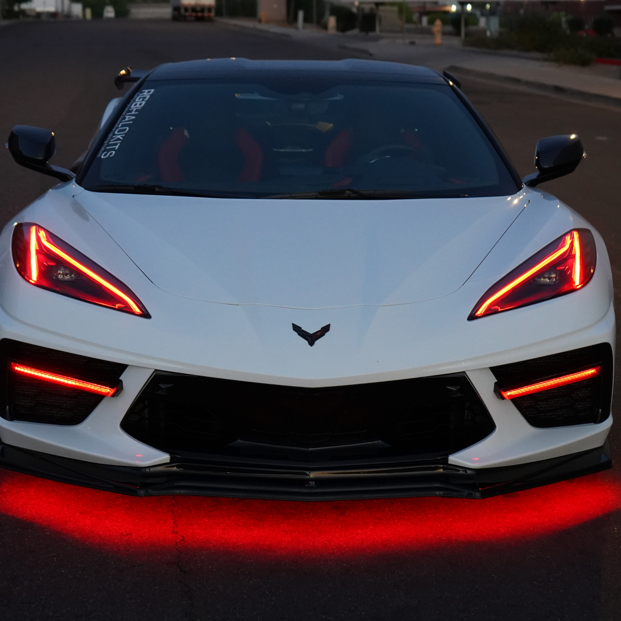 Chevrolet Corvette C8 RGB+A DRL Boards (2020-2025)